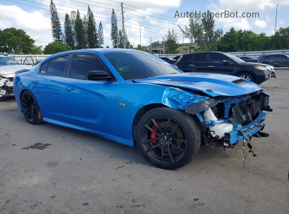 2C3CDXGJ4PH591470 2023 DODGE CHARGER Blue Առջևի աջ