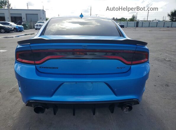 2C3CDXGJ4PH591470 2023 DODGE CHARGER Blue Հետևի տեսք