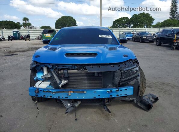 2C3CDXGJ4PH591470 2023 DODGE CHARGER Blue Դիմացի տեսք