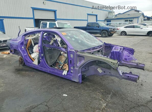 2C3CDXGJ4PH619798 2023 DODGE CHARGER Purple Delantero derecho