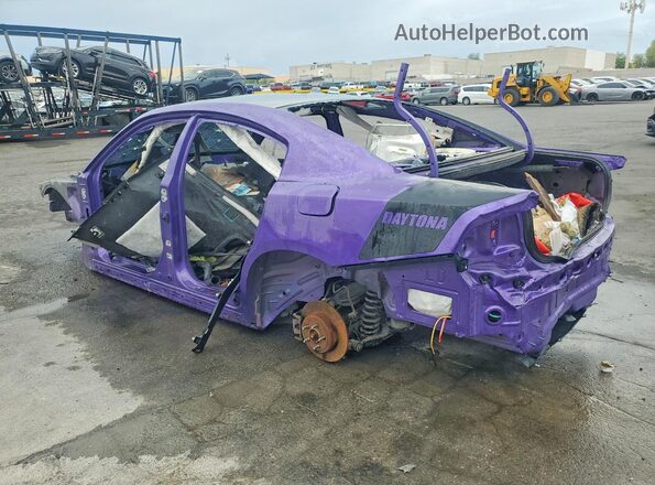 2C3CDXGJ4PH619798 2023 DODGE CHARGER Purple Trasero izquierdo