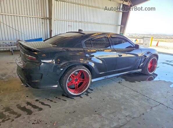 2C3CDXGJ5GH150026 2016 DODGE CHARGER Black Rear right