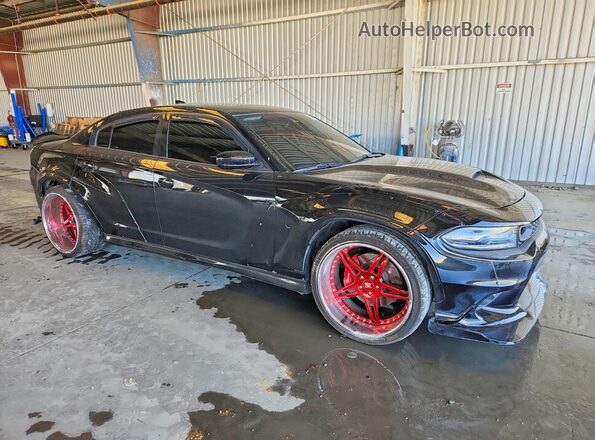 2C3CDXGJ5GH150026 2016 DODGE CHARGER Black Front right