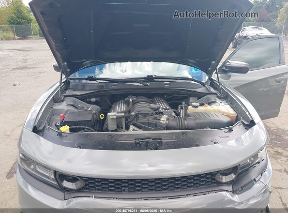 2C3CDXGJ5KH703671 2019 DODGE CHARGER Gray Vista trasera