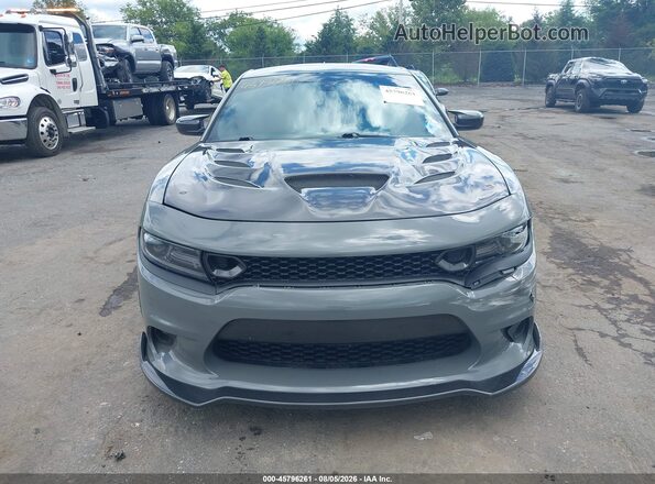 2C3CDXGJ5KH703671 2019 DODGE CHARGER Gray Vista del cuadro de instrumentos