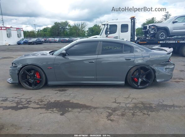 2C3CDXGJ5KH703671 2019 DODGE CHARGER Gray Vista interior de 360 grados