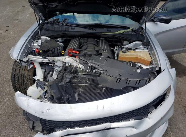 2C3CDXGJ5LH144799 2020 DODGE CHARGER Silver უკანა სალონის ხედი