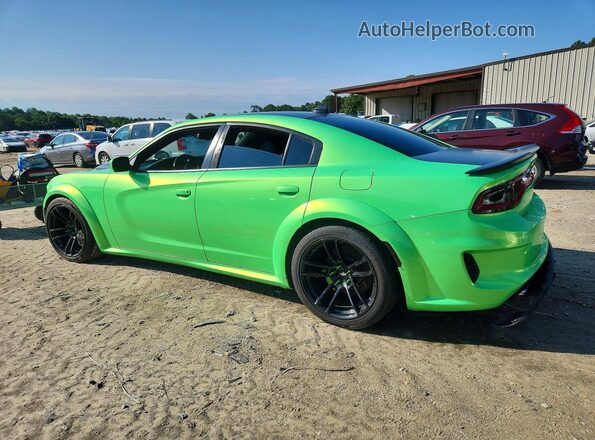 2C3CDXGJ5LH177107 2020 DODGE CHARGER Green უკანა მარცხენა