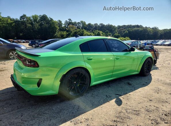 2C3CDXGJ5LH177107 2020 DODGE CHARGER Green უკანა მარჯვენა