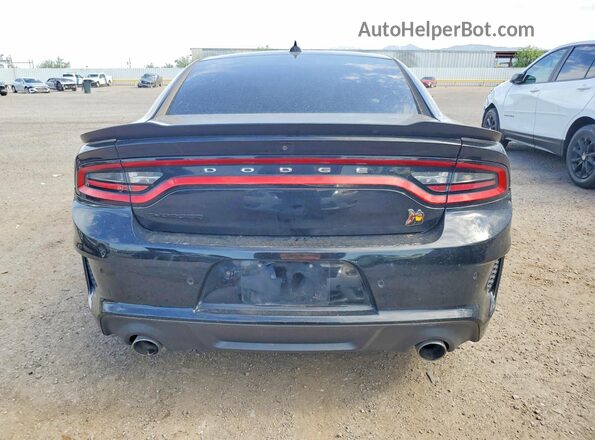 2C3CDXGJ5MH634676 2021 DODGE CHARGER Black Rear view