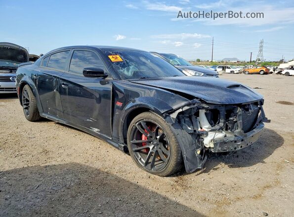2C3CDXGJ5MH634676 2021 DODGE CHARGER Black Front right