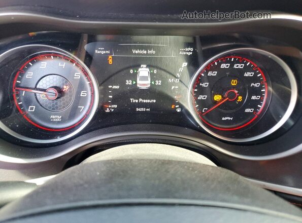 2C3CDXGJ5MH634676 2021 DODGE CHARGER Black Instrument cluster view