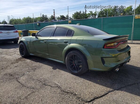 2C3CDXGJ5NH241973 2022 DODGE CHARGER Green Rear left
