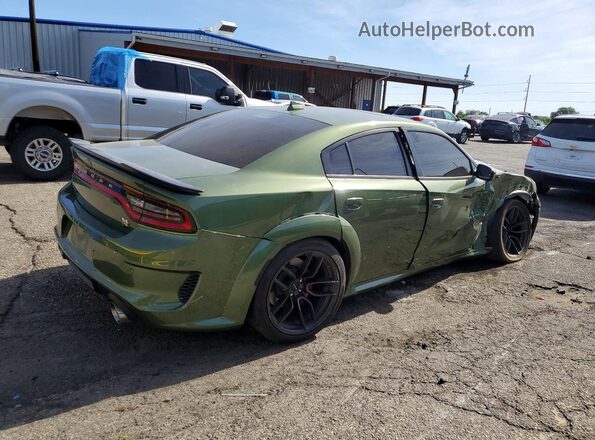 2C3CDXGJ5NH241973 2022 DODGE CHARGER Green Rear right