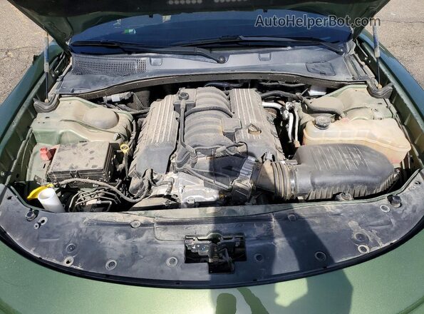 2C3CDXGJ5NH241973 2022 DODGE CHARGER Green Rear interior view