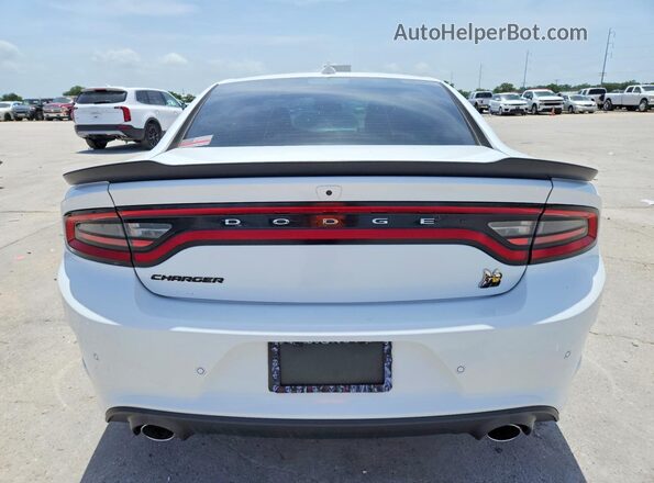 2C3CDXGJ5PH612875 2023 DODGE CHARGER White Вид ззаду