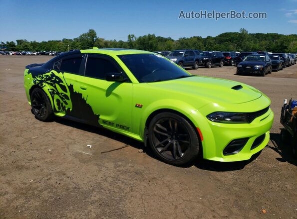 2C3CDXGJ5PH645942 2023 DODGE CHARGER Green Առջևի աջ