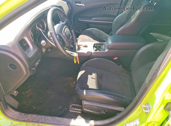 2C3CDXGJ5PH645942 2023 DODGE CHARGER Green Սալոնի դիմացի տեսք