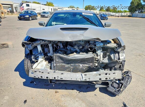2C3CDXGJ6HH657258 2017 DODGE CHARGER Gray Front view