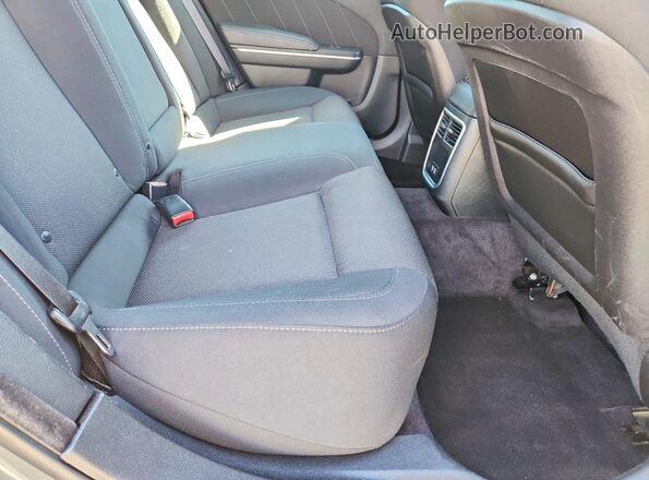 2C3CDXGJ6HH657258 2017 DODGE CHARGER Gray Rear seats view