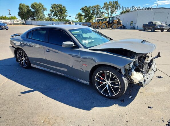 2C3CDXGJ6HH657258 2017 DODGE CHARGER Gray Front right