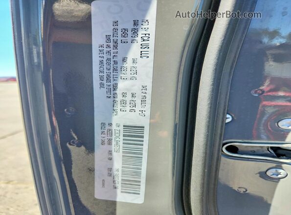 2C3CDXGJ6HH657258 2017 DODGE CHARGER Gray VIN sticker view