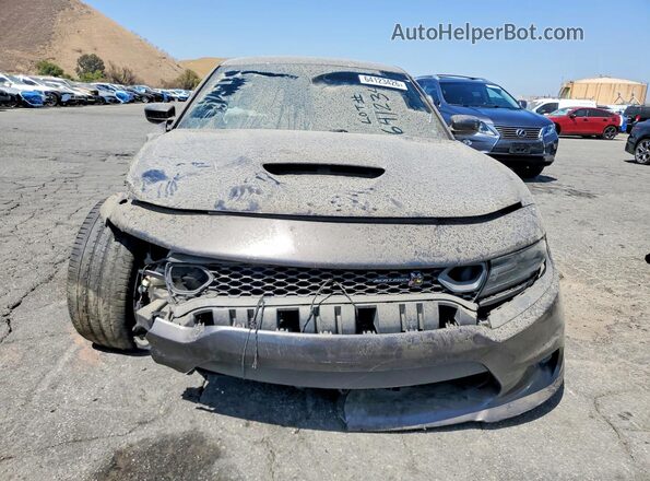 2C3CDXGJ6KH562304 2019 DODGE CHARGER Gray Vista frontal