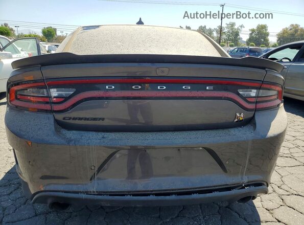2C3CDXGJ6KH562304 2019 DODGE CHARGER Gray Vista trasera