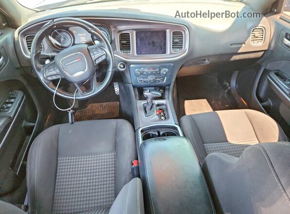 2C3CDXGJ6KH716137 2019 DODGE CHARGER Синий Вид панели приборов