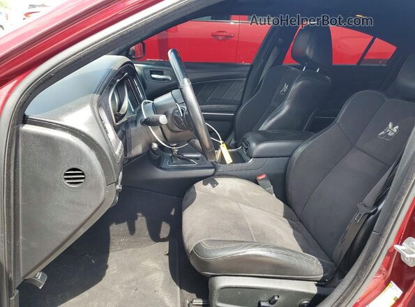2C3CDXGJ6LH162180 2020 DODGE CHARGER Burgundy Vista interior delantera