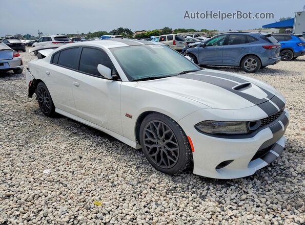 2C3CDXGJ6LH181702 2020 DODGE CHARGER White Передня права чверть