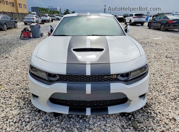 2C3CDXGJ6LH181702 2020 DODGE CHARGER White Вид спереду