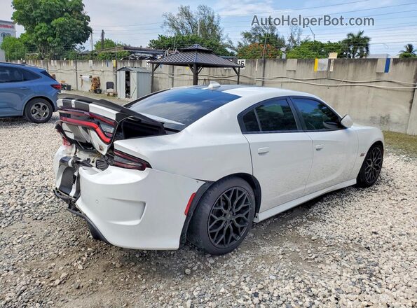 2C3CDXGJ6LH181702 2020 DODGE CHARGER White Задня права чверть