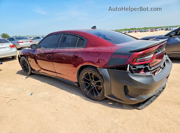 2C3CDXGJ6MH535610 2021 DODGE CHARGER Maroon Հետևի ձախ