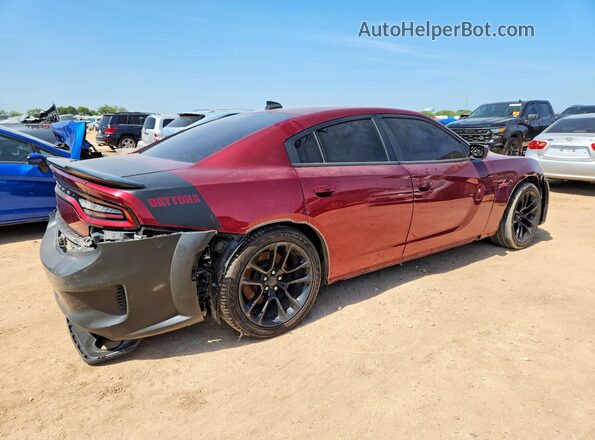 2C3CDXGJ6MH535610 2021 DODGE CHARGER Maroon Հետևի աջ