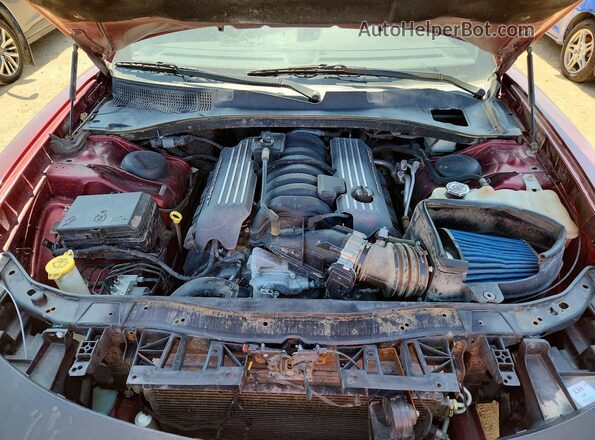 2C3CDXGJ6MH535610 2021 DODGE CHARGER Maroon Սալոնի հետևի տեսք