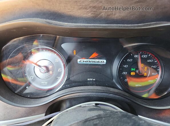 2C3CDXGJ6MH535610 2021 DODGE CHARGER Maroon Սարքավորումների վահանակի տեսք