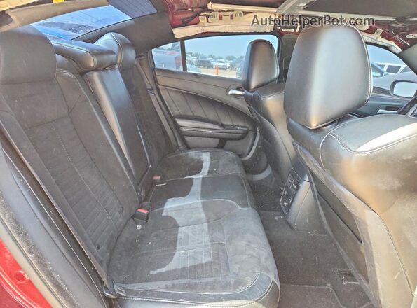 2C3CDXGJ6MH535610 2021 DODGE CHARGER Maroon Հետևի նստատեղերի տեսք