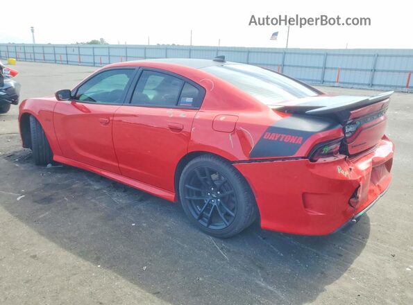 2C3CDXGJ6MH566016 2021 DODGE CHARGER Red Trasero izquierdo