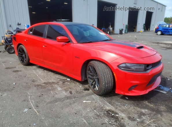 2C3CDXGJ6MH566016 2021 DODGE CHARGER Red Delantero derecho