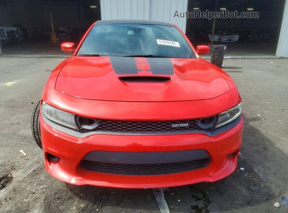 2C3CDXGJ6MH566016 2021 DODGE CHARGER Red Vista frontal