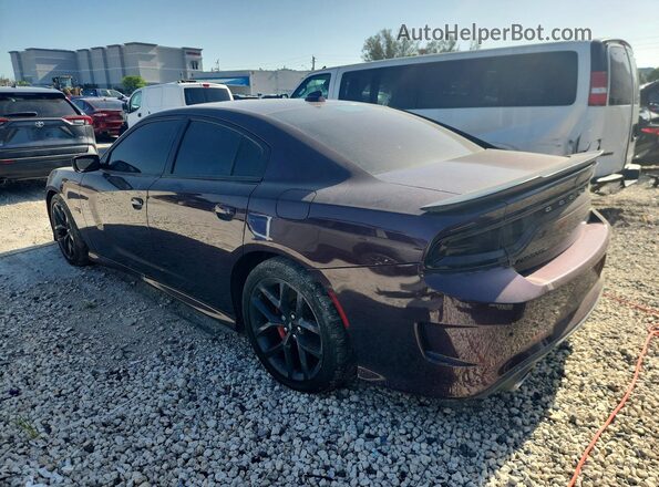 2C3CDXGJ6MH611682 2021 DODGE CHARGER Purple Задня ліва чверть