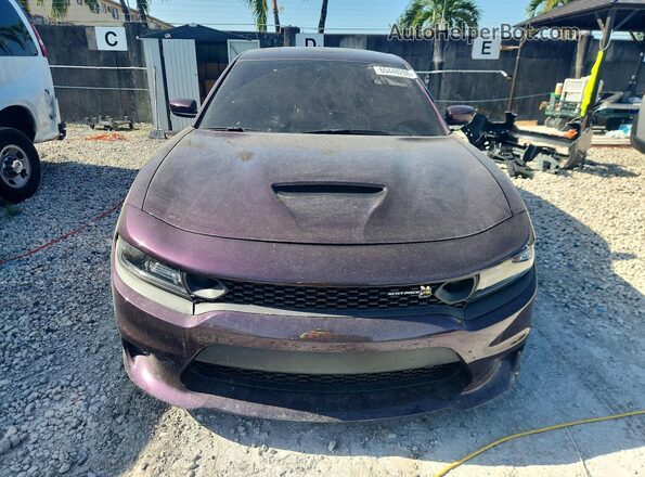 2C3CDXGJ6MH611682 2021 DODGE CHARGER Purple Вид спереду