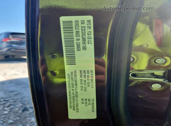 2C3CDXGJ6MH611682 2021 DODGE CHARGER Purple Вид підкапотного простору