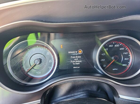 2C3CDXGJ6MH611682 2021 DODGE CHARGER Purple Вид щитка приладів