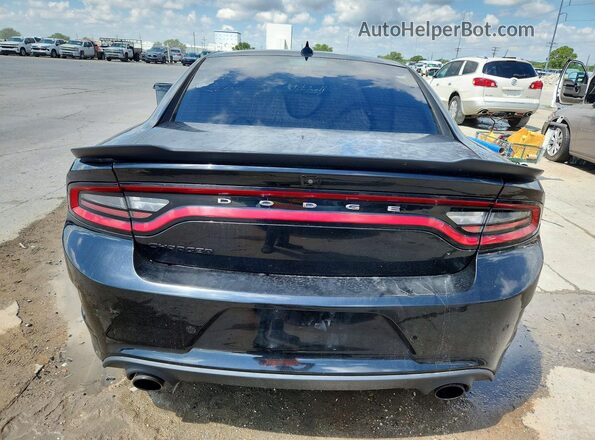 2C3CDXGJ6MH645041 2021 DODGE CHARGER Black Rear view