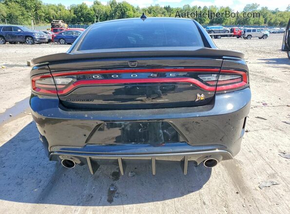2C3CDXGJ6NH173263 2022 DODGE CHARGER Black Вид задньої частини салону