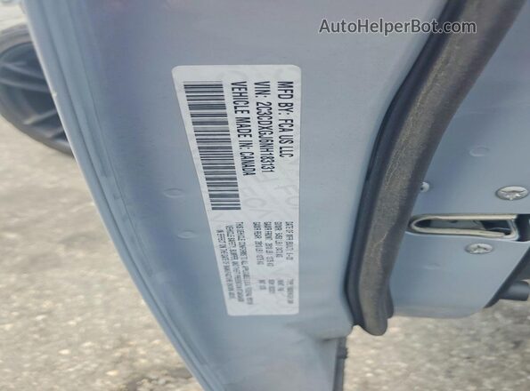 2C3CDXGJ6NH183131 2022 DODGE CHARGER Gray Widok komory silnika