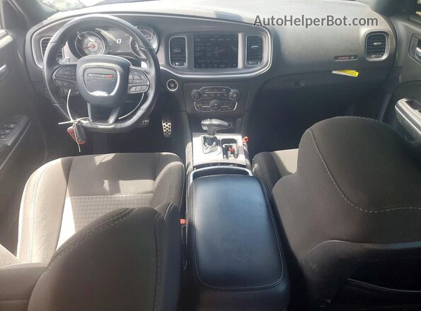 2C3CDXGJ6NH183131 2022 DODGE CHARGER Gray Widok deski rozdzielczej