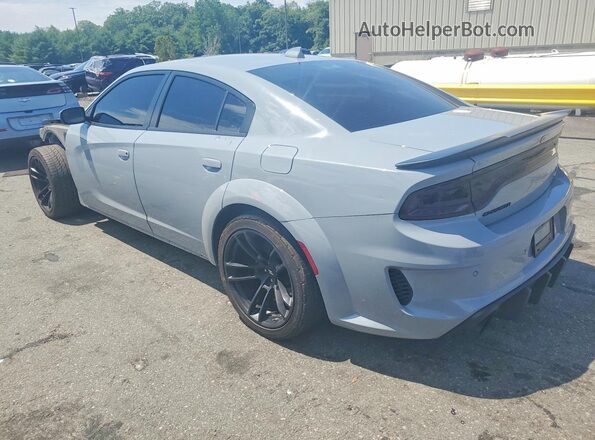 2C3CDXGJ6NH183131 2022 DODGE CHARGER Gray Tył lewy